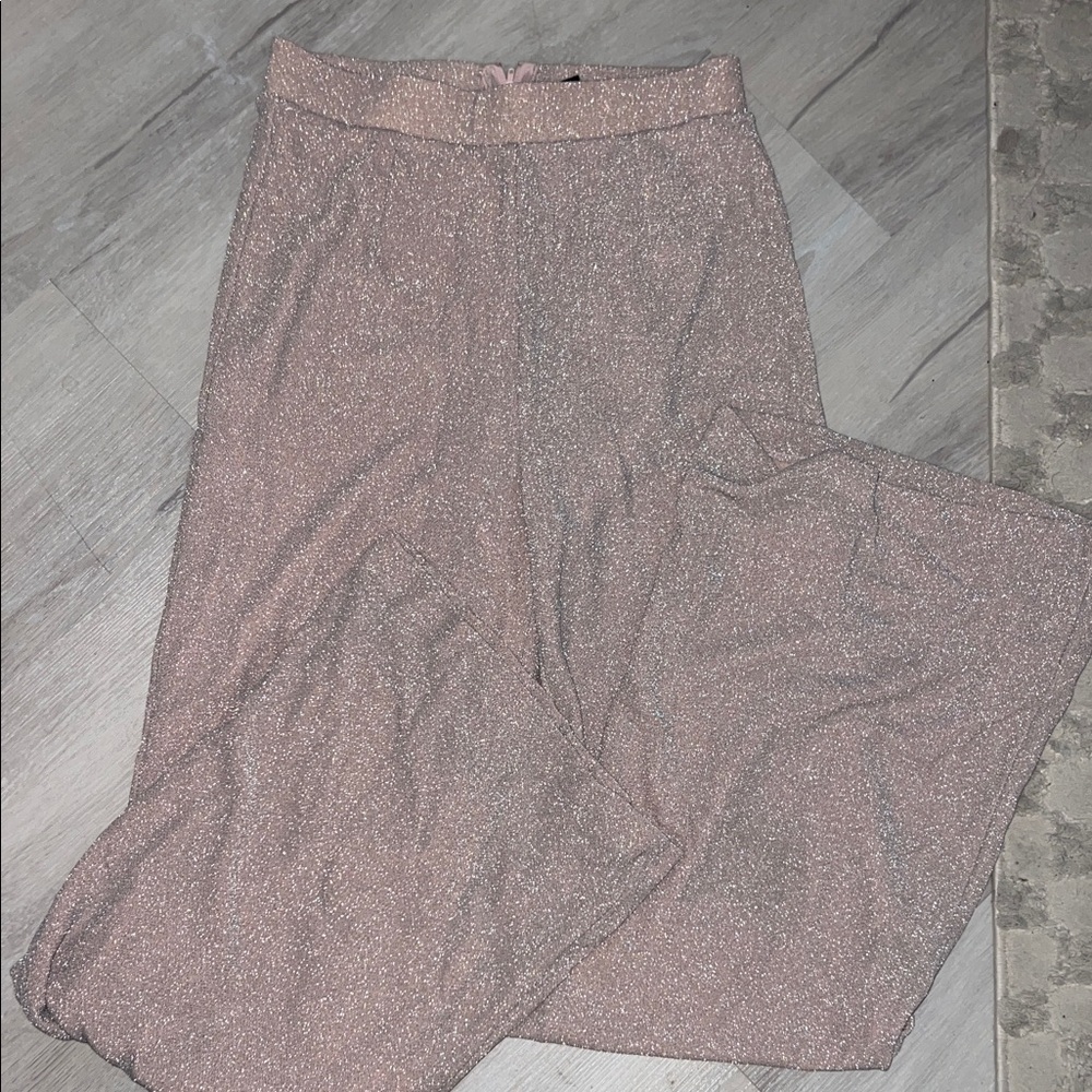 Elegant Windsor Pink Glitter Women's Pants